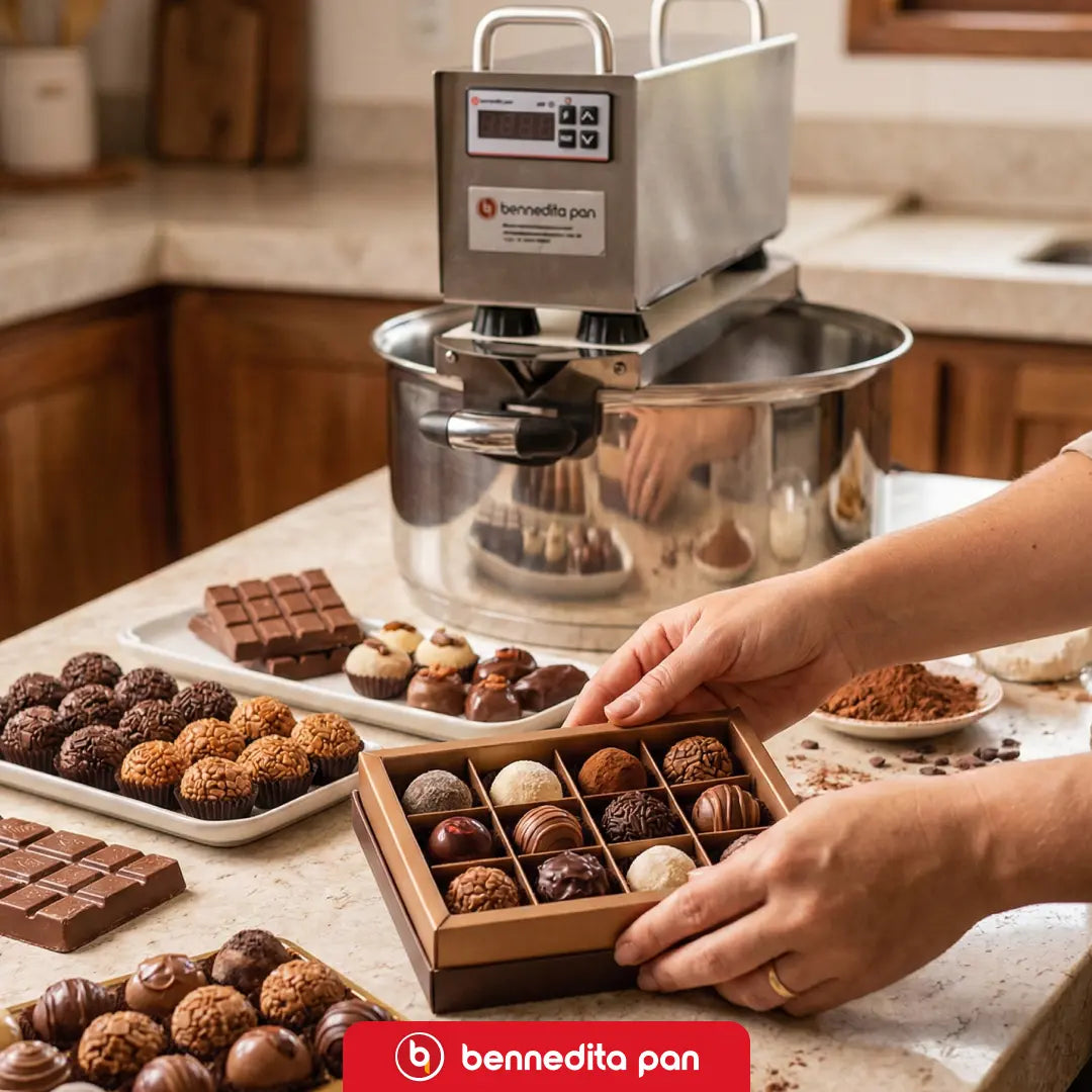 BENNEDITA DOCES • Panela Automática Profissional • Brigadeiro • Caldas • Sopas