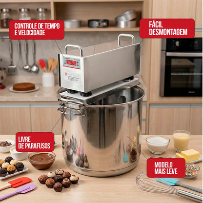 BP Max 15.7L - Panela mexedora automática profissional grande capacidade