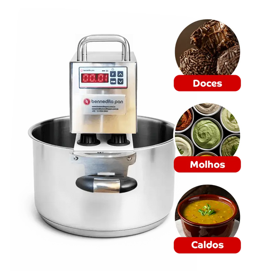 BP Inox 8,5L Panela Automática – Doces Cremosos, Molhos, Caldos e Geleias