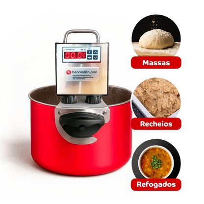 BP Farina Panela 11,8L Automática Bivolt - Massas Pesadas, Recheios, Refogados