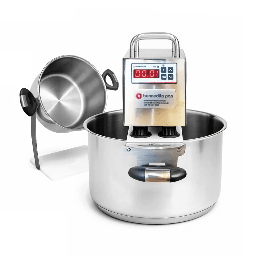 BP Inox 8,5L Panela Automática + Virapan  – Doces Cremosos, Molhos, Caldos e Geleias