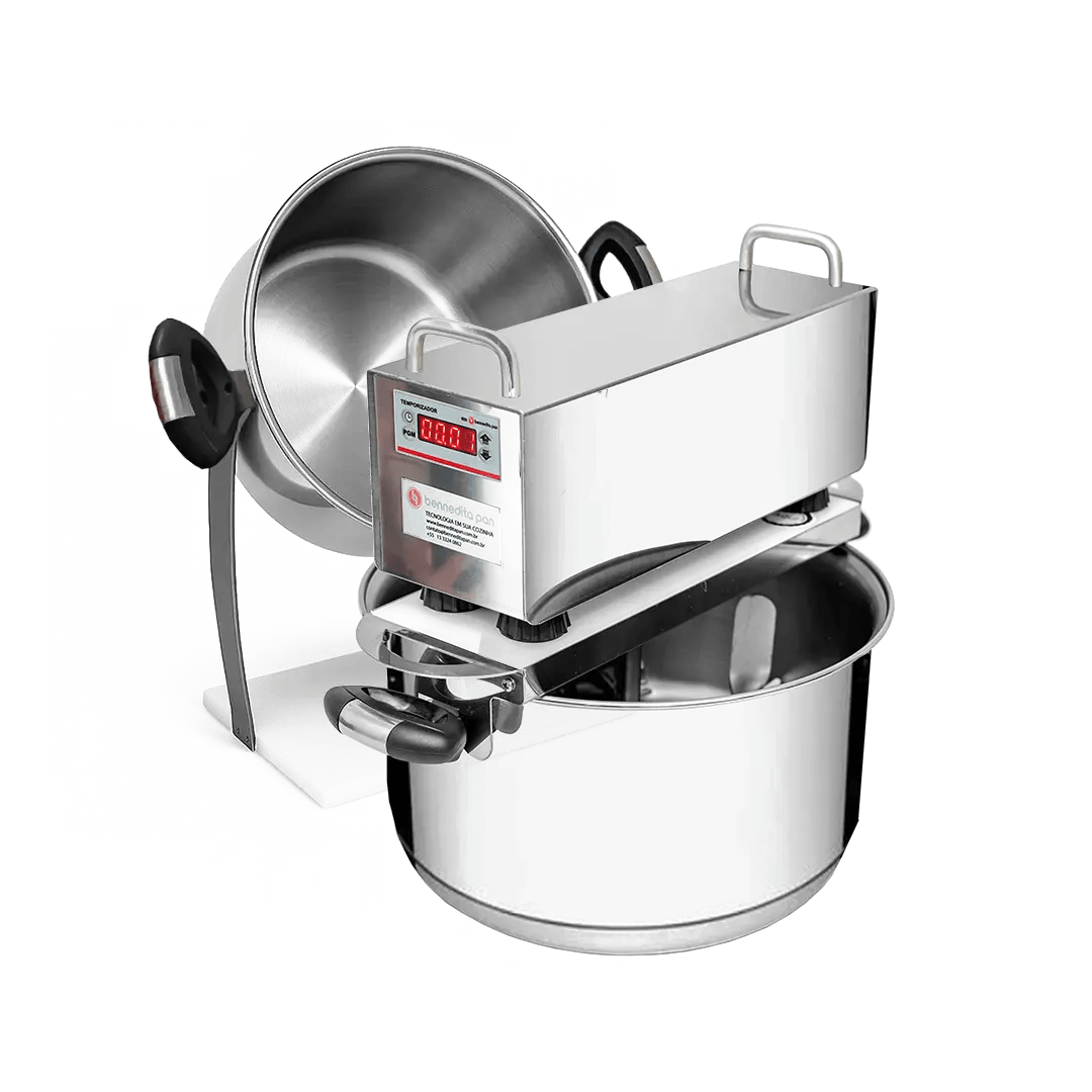 BP Inox 8,5L + Virapan Panela Automática